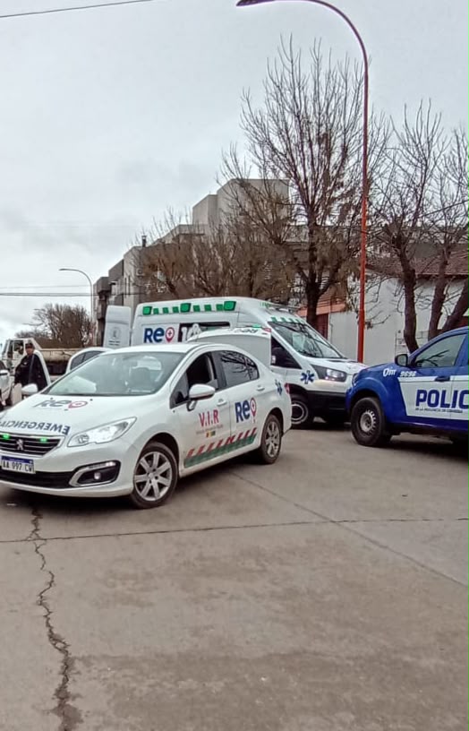 Motociclista fue derivado a Bell Ville tras un choque en Justiniano Posse