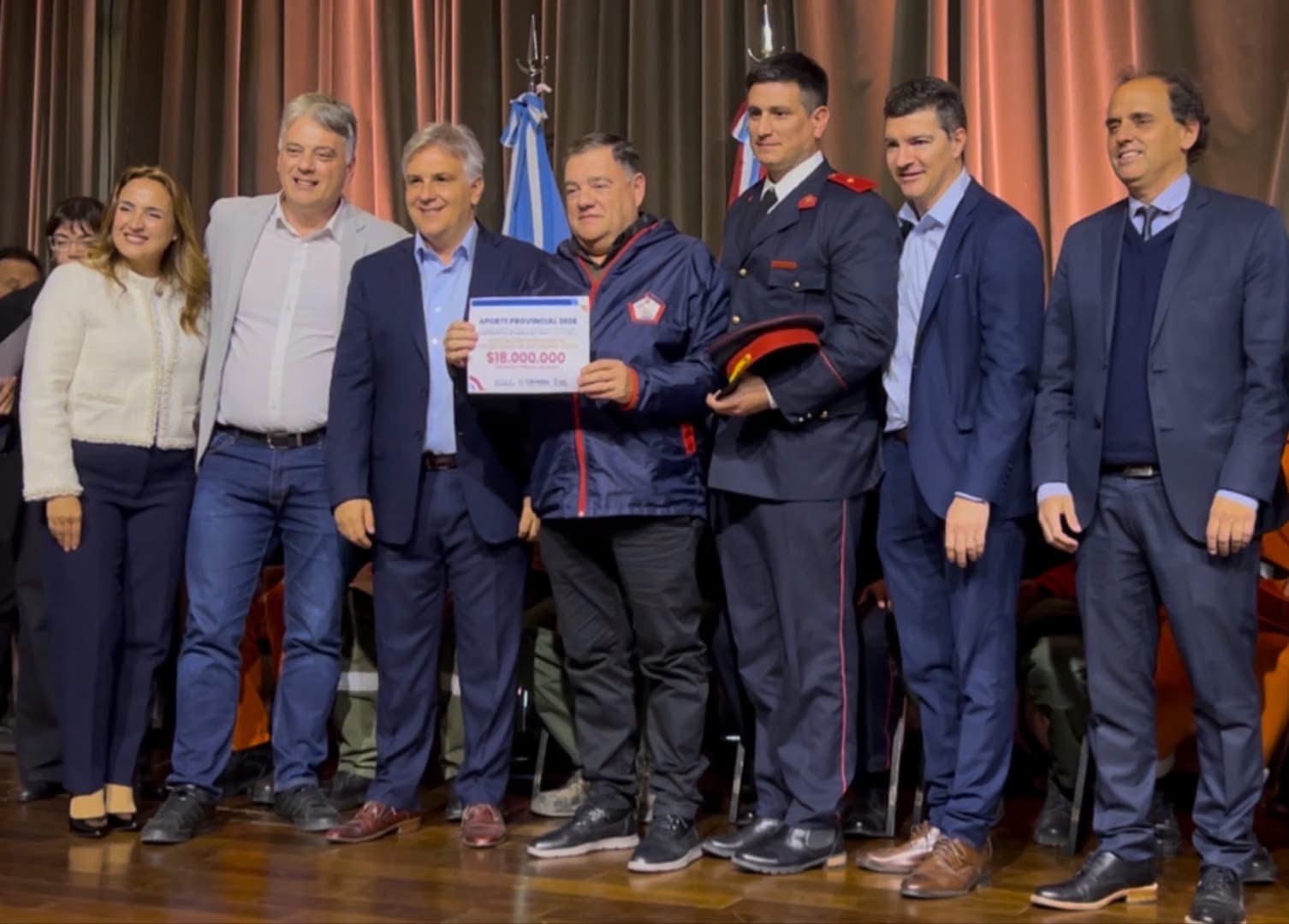 Bomberos de Posse recibieron fondos del Plan de Manejo del Fuego 